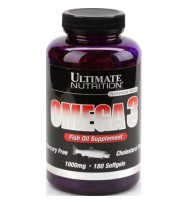Omega-3 1000 mg 180 softgels Ultimate Nutrition